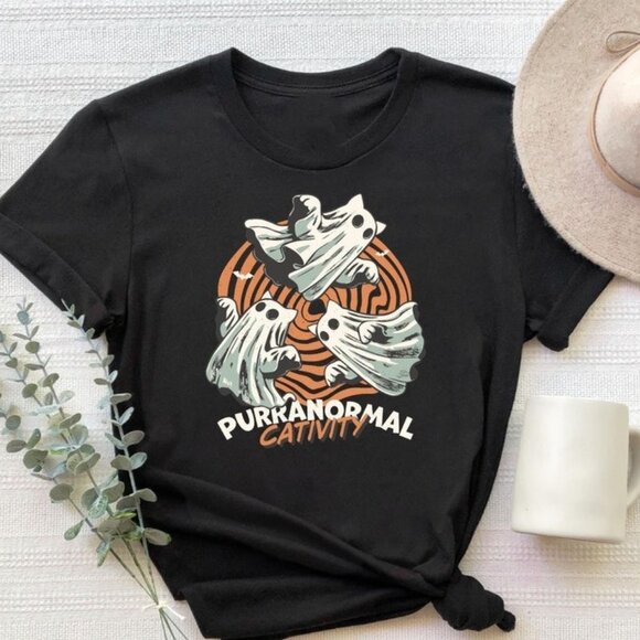 Tops - Halloween T-Shirt, Retro Halloween Shirt